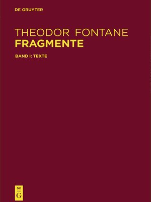cover image of Fragmente